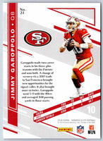 2018 Donruss Elite Jimmy Garoppolo #21