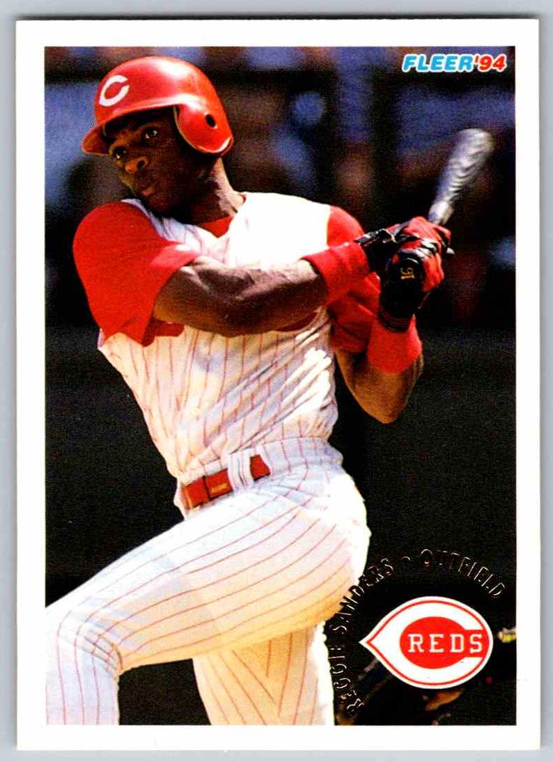 1994 Fleer Baseball Reggie Sanders