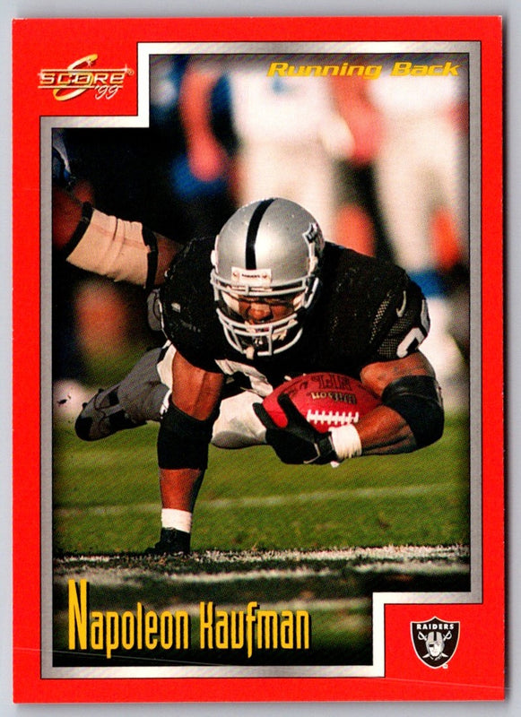 1999 Score Napoleon Kaufman #213