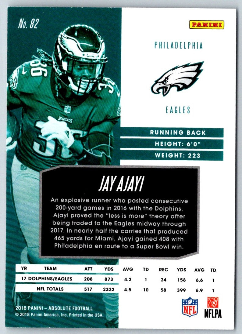 2018 Panini Absolute Jay Ajayi