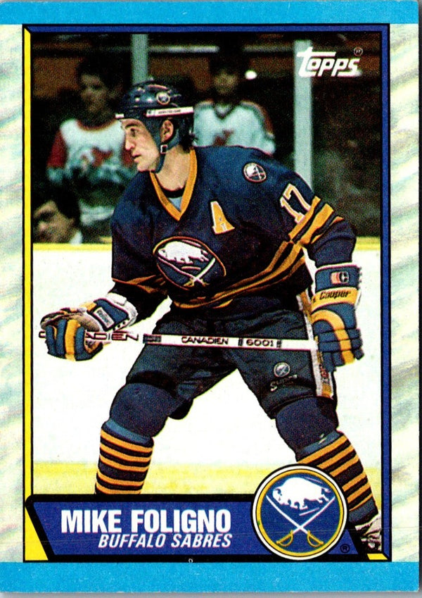 1989 Topps Mike Foligno #78