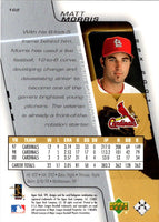 2001 SPx Matt Morris #168