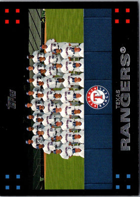2007 Topps Texas Rangers #596