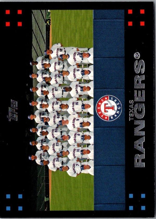 2007 Topps Texas Rangers #596