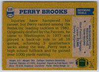 1982 Topps Perry Brooks #510