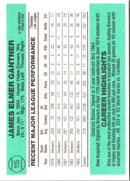 1984 Donruss Jim Gantner