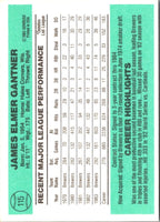 1984 Donruss Jim Gantner #115