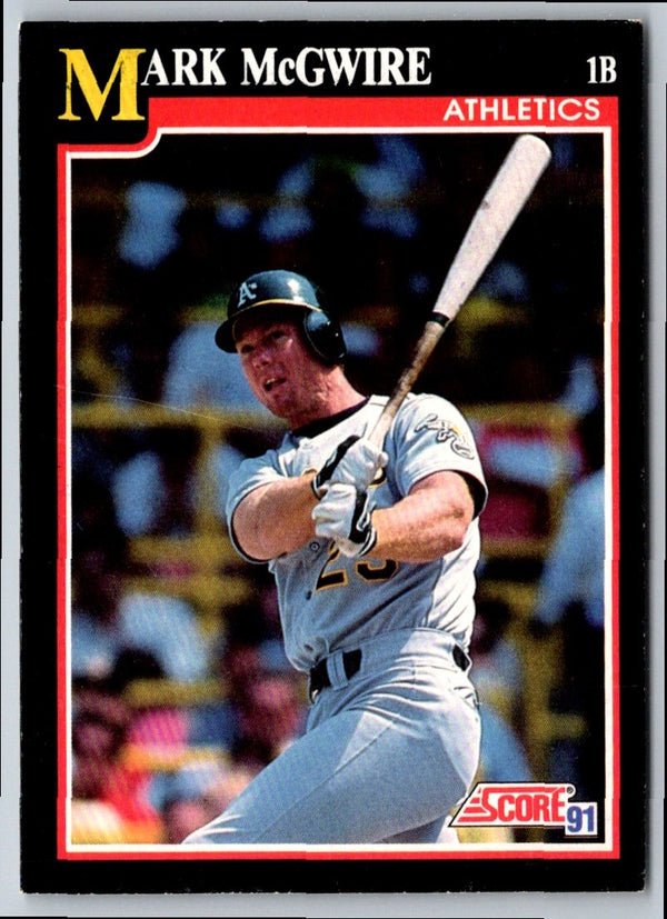 1991 Score Mark McGwire #1B