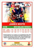 2019 Score James White #144