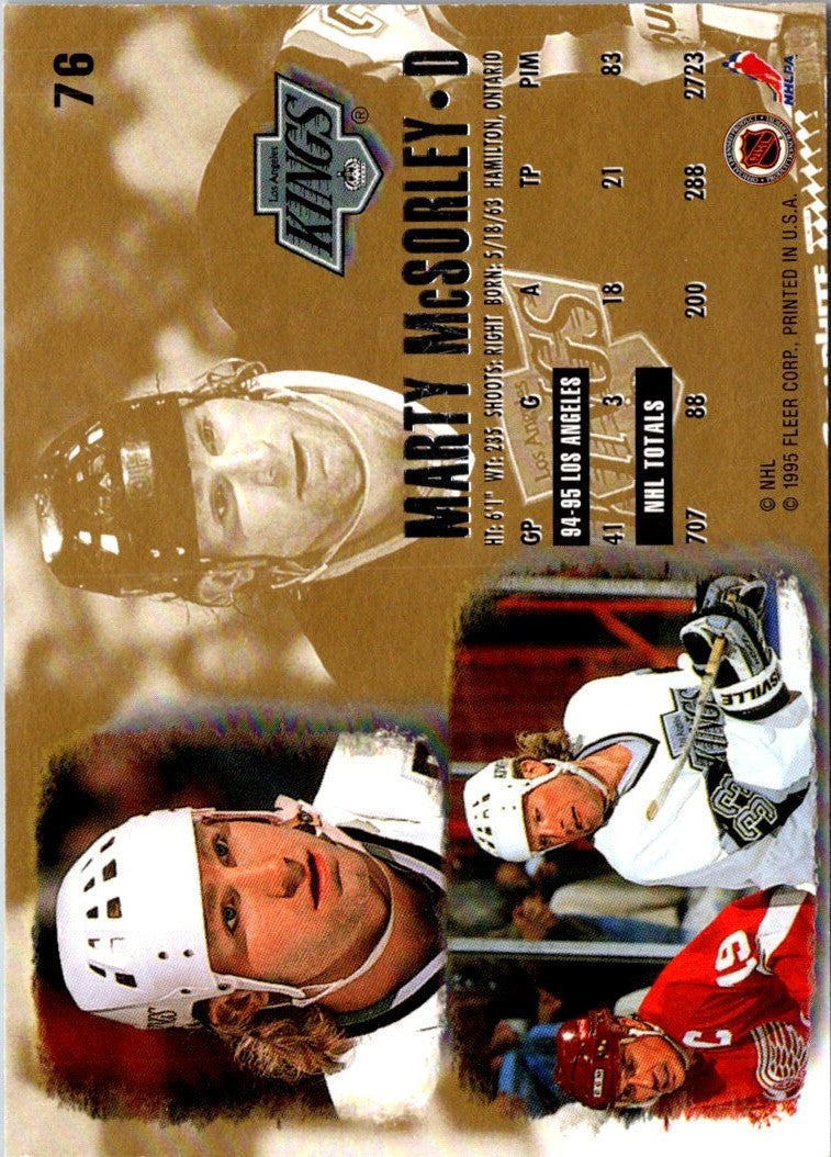 1995 Ultra Marty McSorley