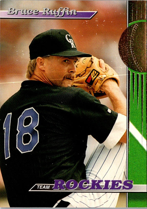 1993 Stadium Club Colorado Rockies Bruce Ruffin #15