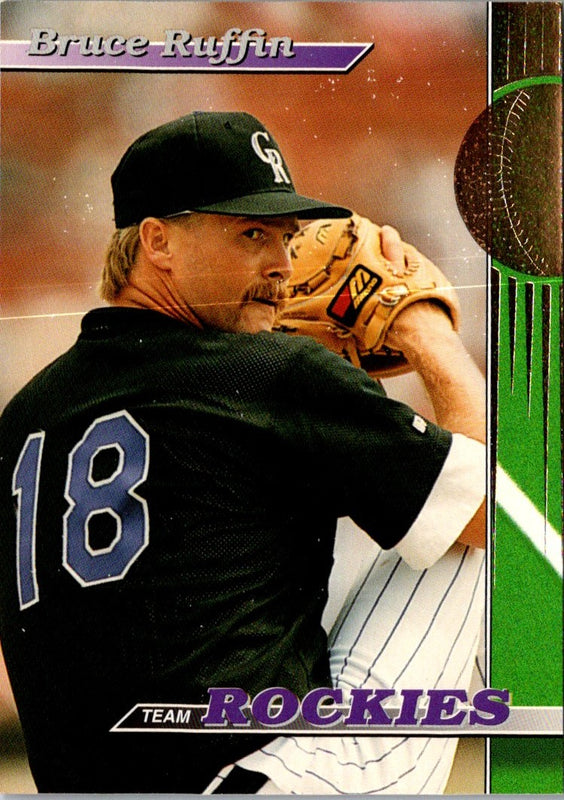 1993 Stadium Club Colorado Rockies Bruce Ruffin #15