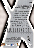 2009 Upper Deck X Carlos Quentin #22