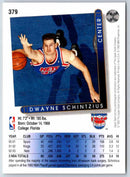 1993 Upper Deck Dwayne Schintzius