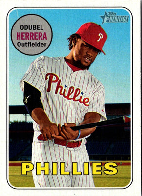 2018 Topps Heritage Odubel Herrera #306