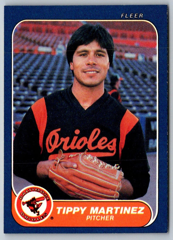 1986 Fleer Tippy Martinez #279