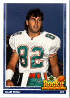 1991 Upper Deck Scott Miller #619 Rookie