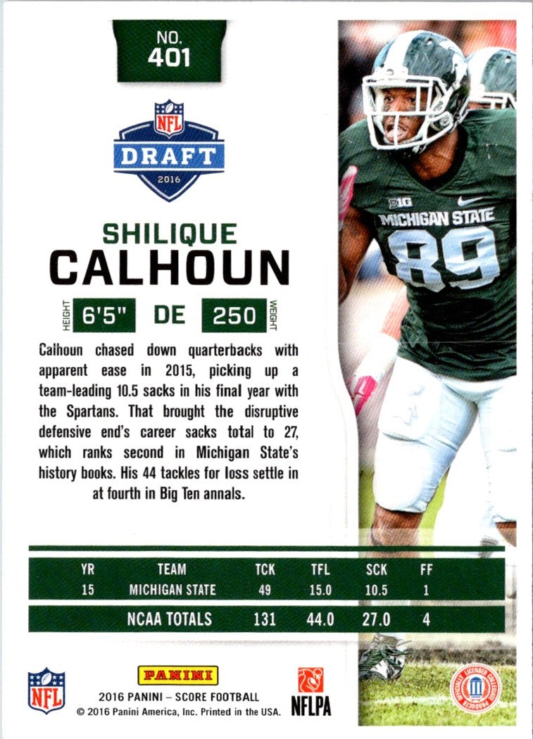 2016 Score Shilique Calhoun