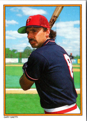 1987 Topps Glossy Gary Gaetti #3
