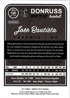 2017 Donruss Optic Jose Bautista #149