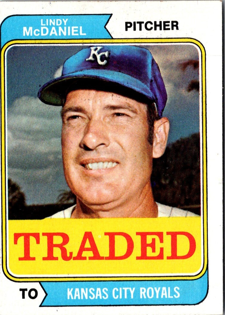 1974 Topps Lindy McDaniel