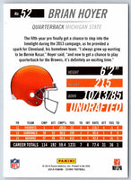 2016 Score Brian Hoyer #52