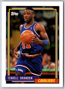 1991 Topps Terrell Brandon