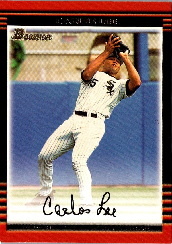 2002 Bowman Gold Carlos Lee #42