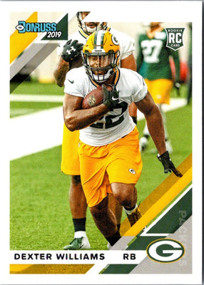 2019 Donruss Dexter Williams #296 Rookie