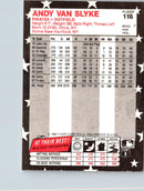 1988 Fleer Star Stickers Andy Van Slyke