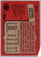 1987 Topps Stickers Darrin Nelson/Donnie Shell #130 / 279