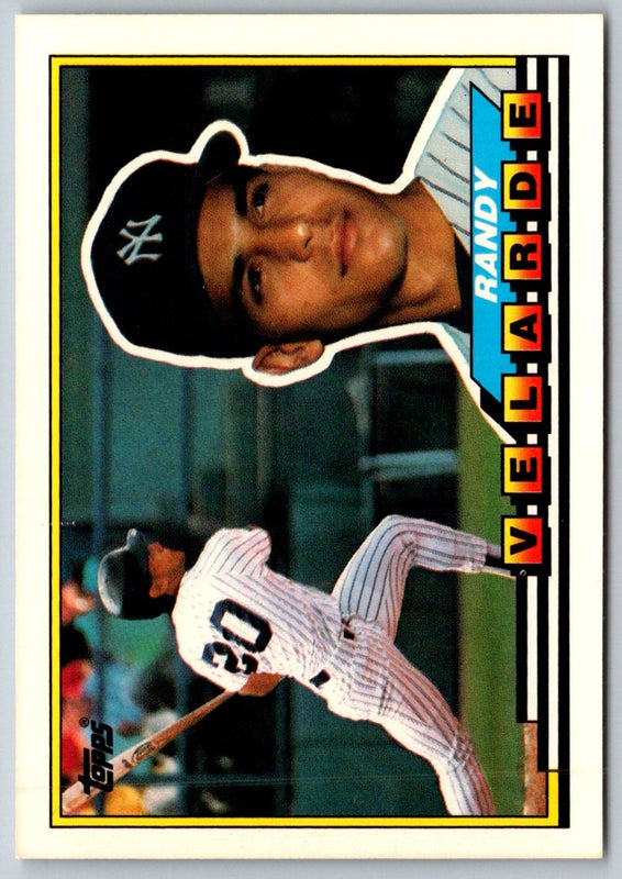 1989 Topps Big Randy Velarde #239