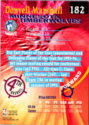 1994 Stadium Club Super Teams NBA Finals Donyell Marshall