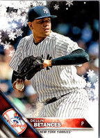 2016 Topps Holiday Baseball Dellin Betances #HMW105