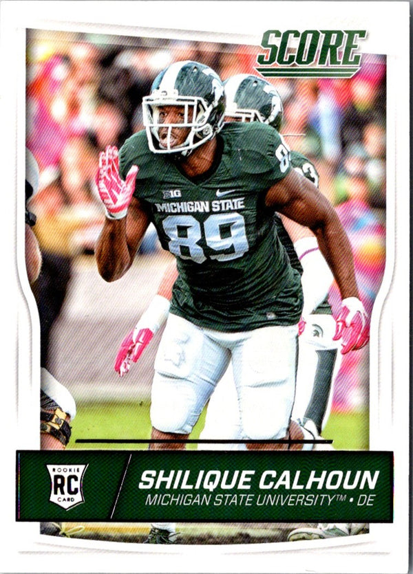 2016 Score Shilique Calhoun #401 Rookie