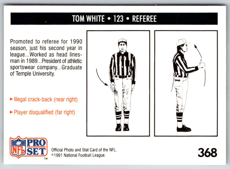 1991 Pro Set Tom White
