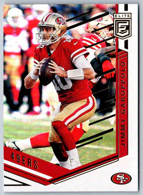 2018 Donruss Elite Jimmy Garoppolo #21