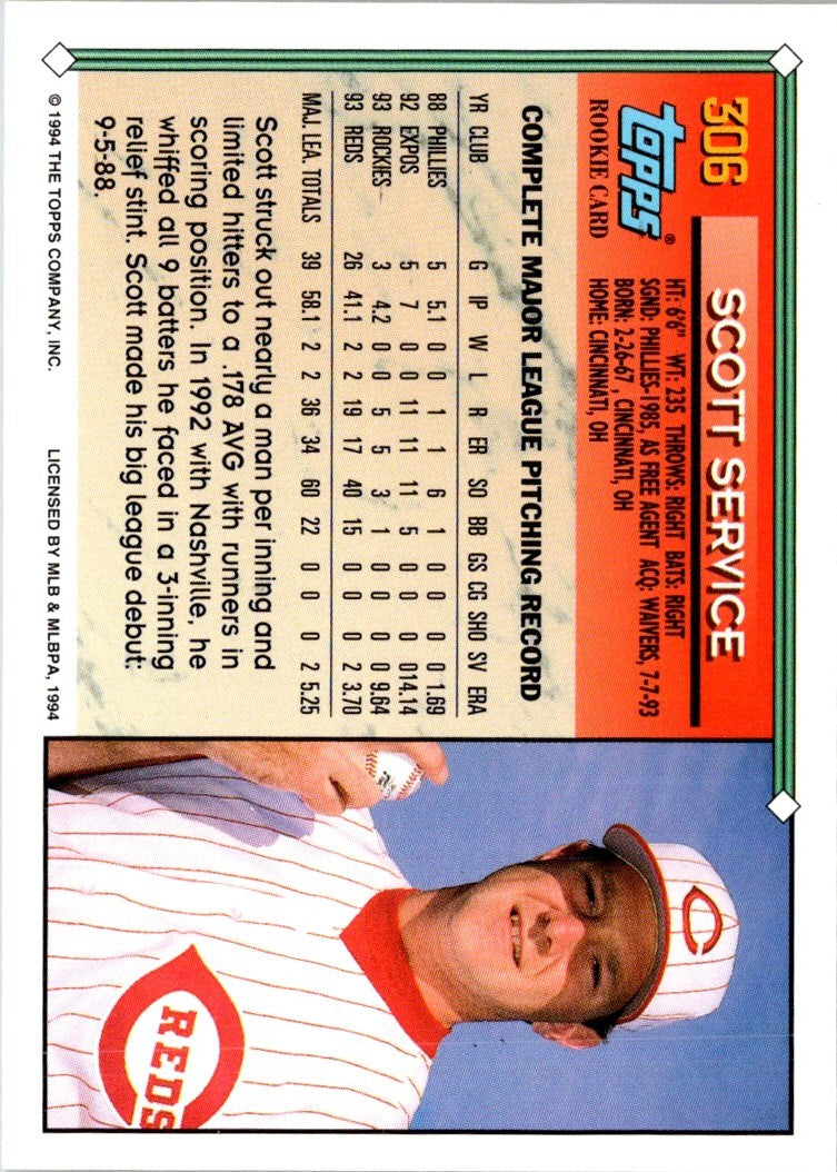 1994 Topps Scott Service