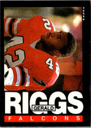 1985 Topps Gerald Riggs