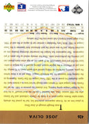 1993 Upper Deck Jose Oliva