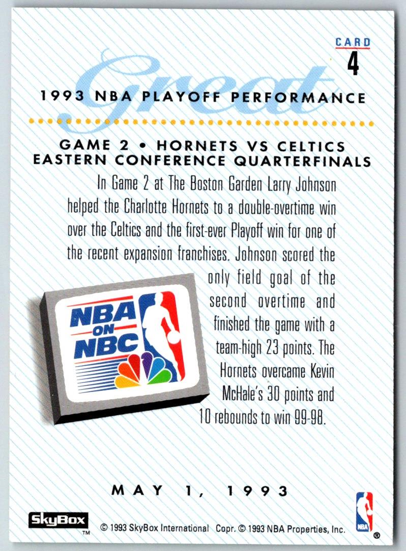 1993 SkyBox Larry Johnson