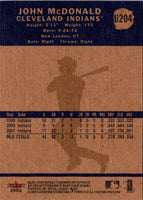 2002 Fleer Tradition Update John McDonald #U204