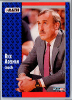 1991 Fleer Rick Adelman #166