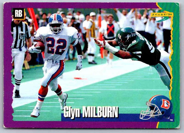 1994 Score Glyn Milburn #112