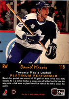 1991 Pro Set Platinum Daniel Marois #118