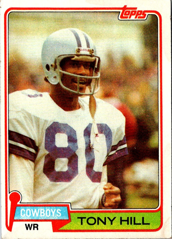 1981 Topps Tony Hill #355