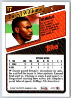 1993 Topps Darryl Williams #17