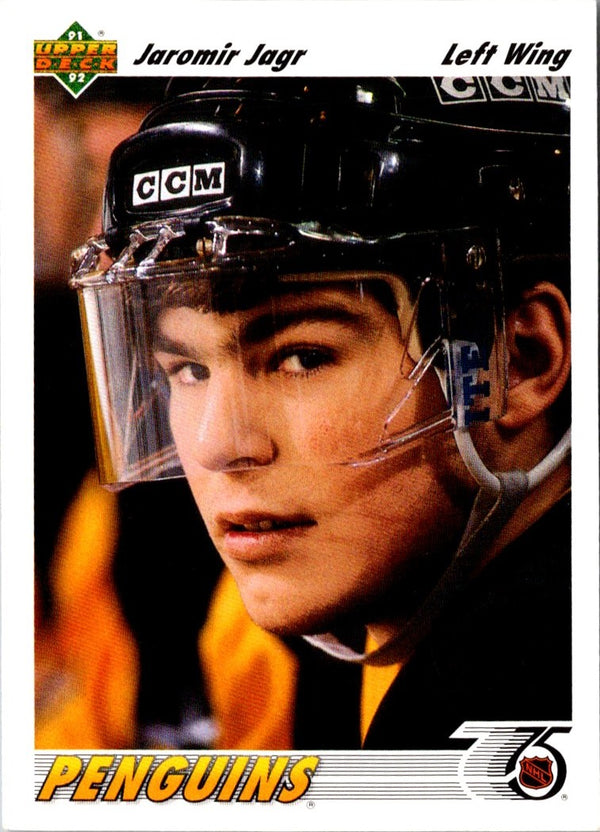 1991 Upper Deck Jaromir Jagr #256