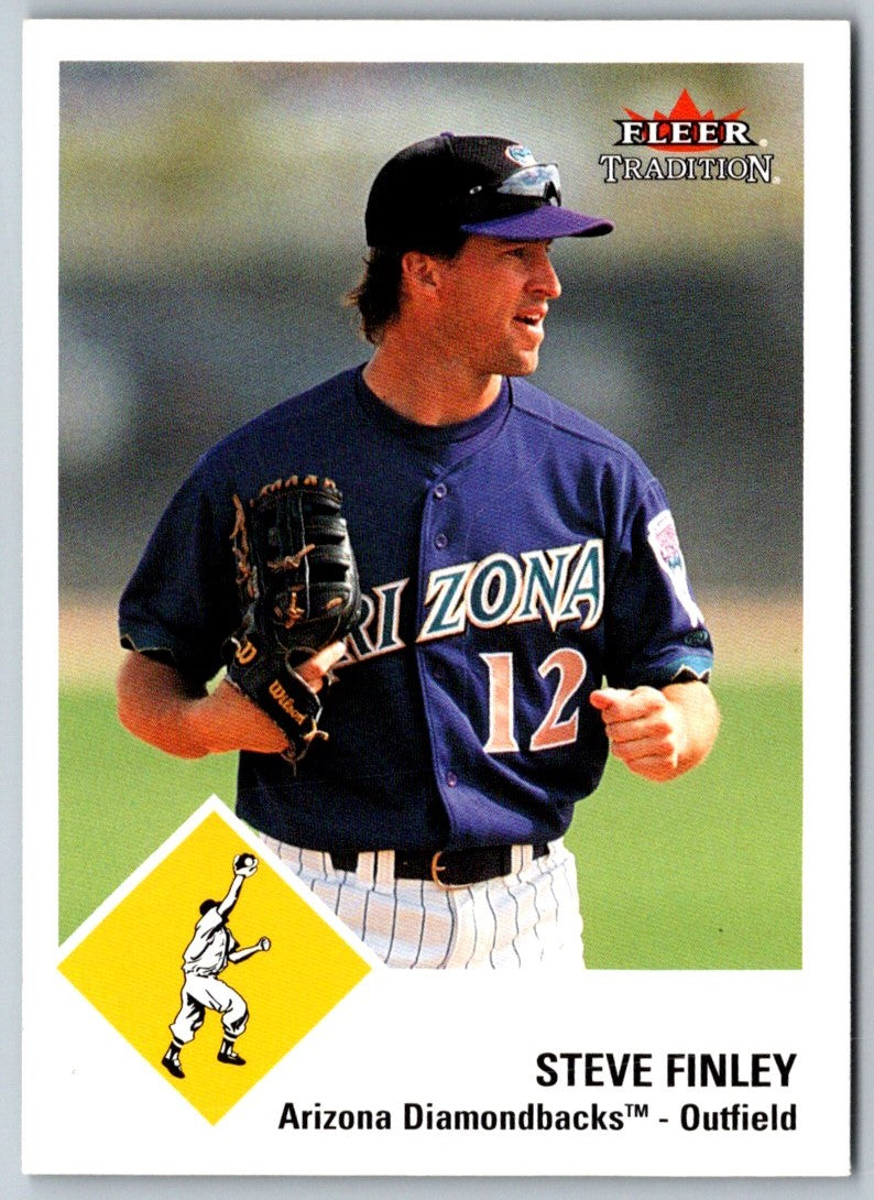 2003 Fleer Tradition Steve Finley