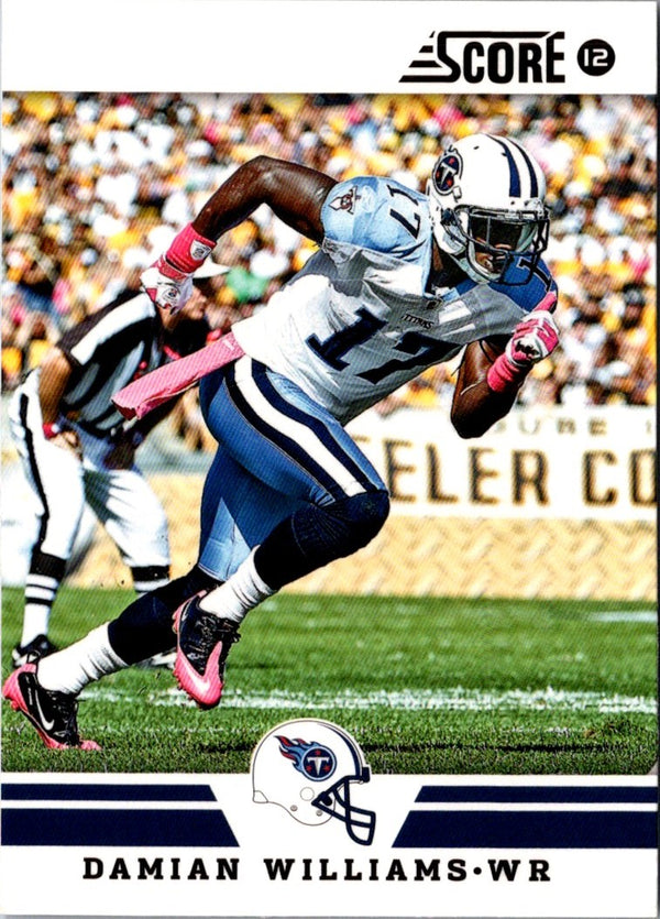 2012 Score Damian Williams #208